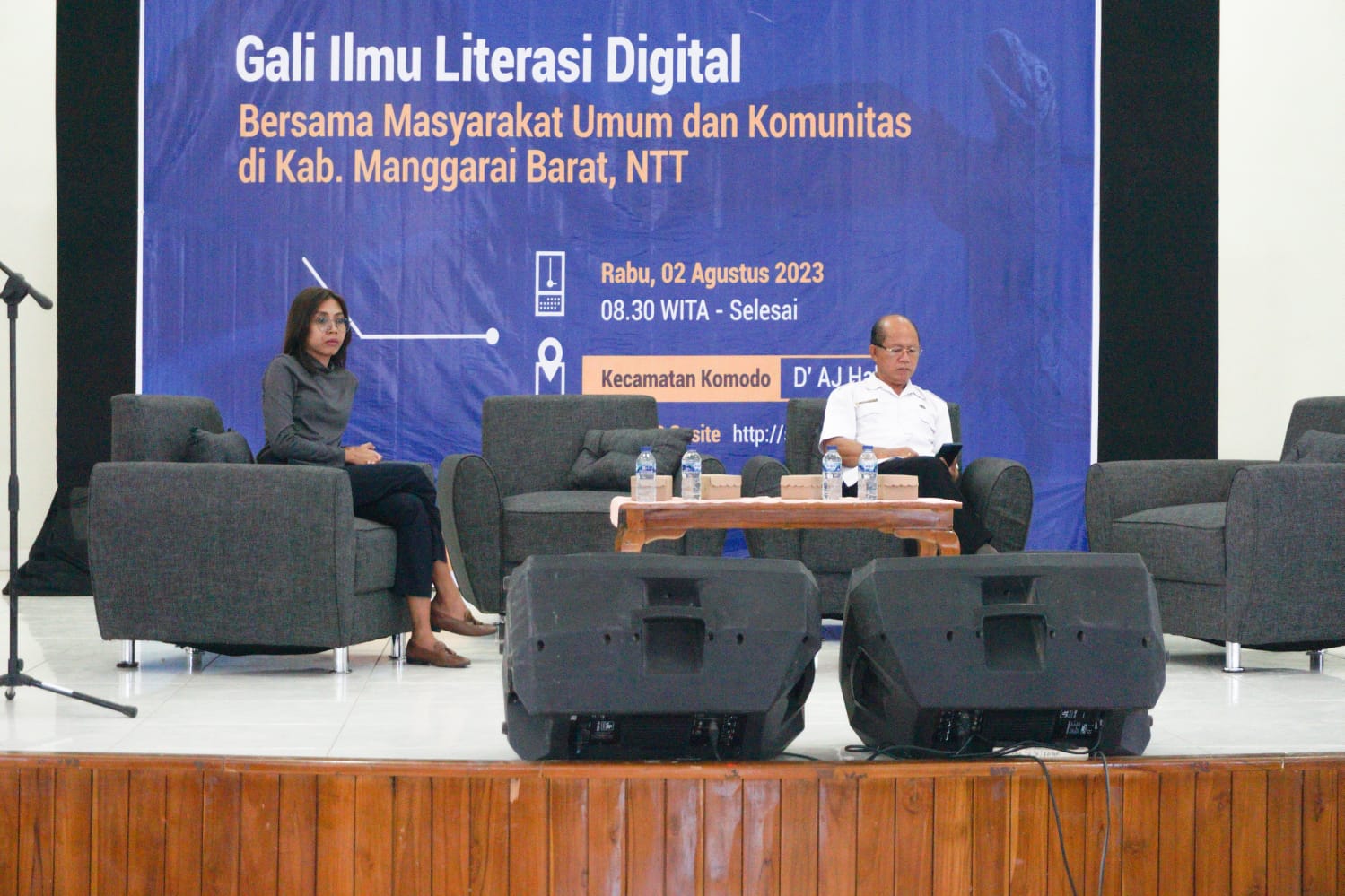 Narasumber Kegiatan Literasi Digital 2023 di Labuan Bajo